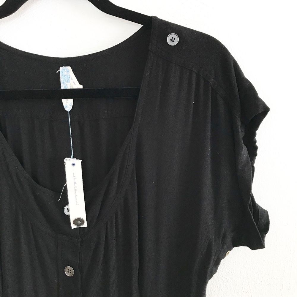 ** Anthropologie ** Maeve black dress NWT